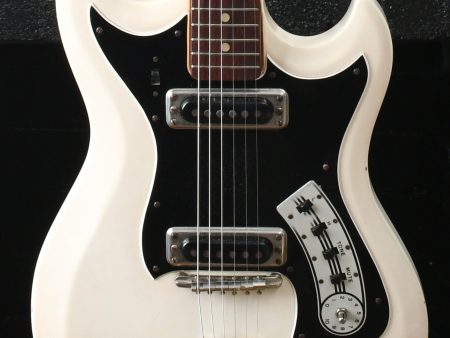 1964 Hagstrom II Vintage White Sale