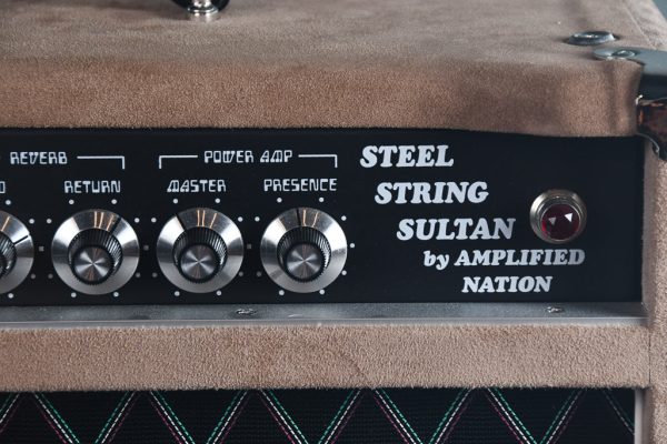 2019 Amplified Nation Steel String Sultan 75 Watt Head Dogwood Suede Cheap