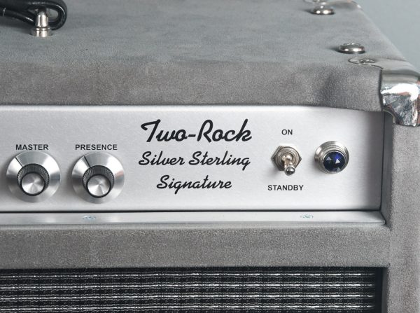 2019 Two Rock Silver Sterling Signature 100 Watt Head Grey Suede Online Sale