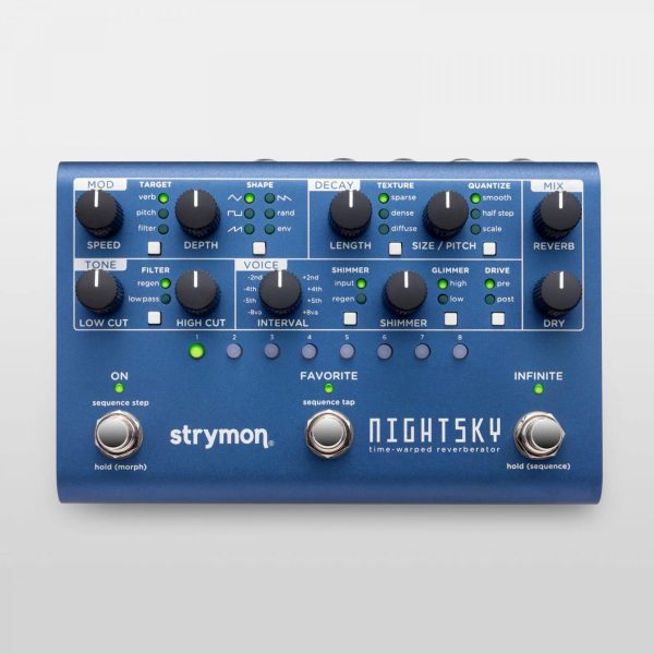 Strymon - Nightsky - Time Warped Reverberator Reverb Pedal Discount