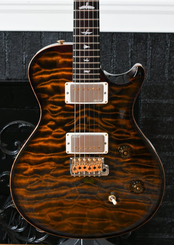 2016 Paul Reed Smith PRS Private Stock #6095 Singlecut Trem Tiger s Eye Brazilian Neck Online Sale