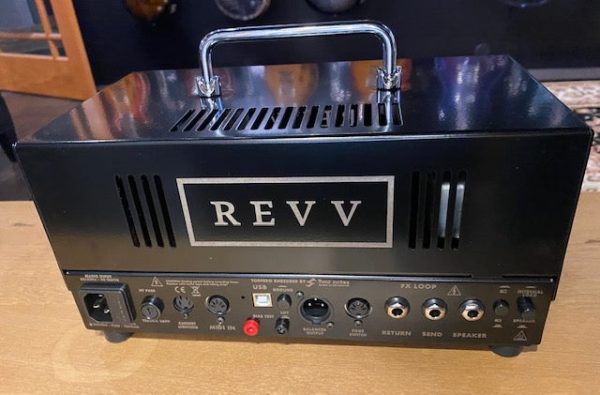 Revv G20 2-channel Guitar amp head with reactive load and Virtual Cabs SHOP DEMO Online Sale