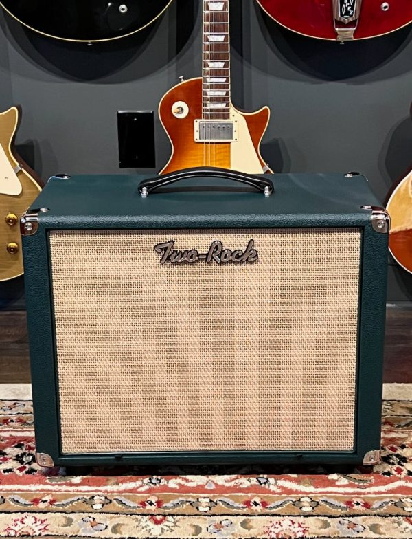 Two Rock Studio Signature Head & 1x12 Closed Back Cabinet British Racing Green Cane Tolex Supply