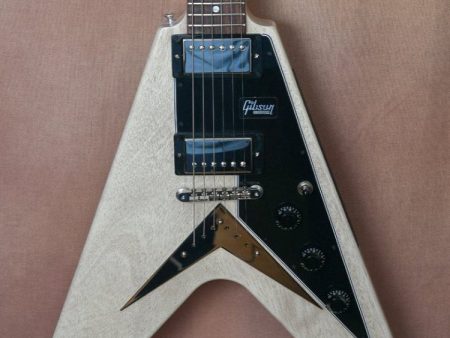 2017 Gibson Custom  59 Flying V TV White OHSC For Discount