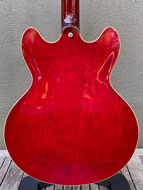 2015 Gibson Memphis 1963 ES-335 Block Vintage Cherry Hot on Sale