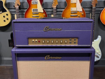 Germino Lead 55 LV Master Volume Purple Tolex For Cheap