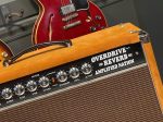 Amplified Nation Overdrive Reverb 100 50 Watt Head & 2x12 Cabinet Golden Brown Suede Oxblood Grill For Cheap