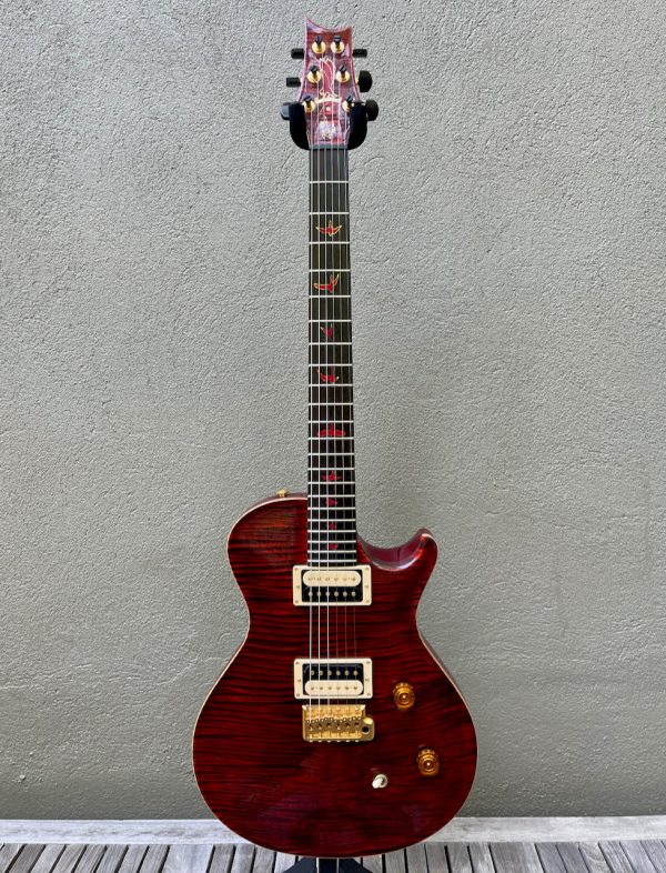 2005 Paul Reed Smith PRS Private Stock #682 Singlecut Trem Semi-Hollow Fire Red Orange Brazilian Neck Hot on Sale