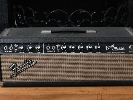 1965 Fender Bandmaster Black Tolex Hot on Sale