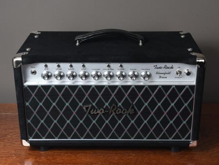 2019 Two Rock Bloomfield Drive 100 50 Watt Head Black Suede Vox Grill Hot on Sale