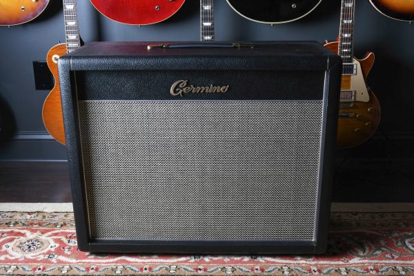 Germino Lead 55 LV Master Volume & Style I 2x12 Cabinet Black Tolex Supply