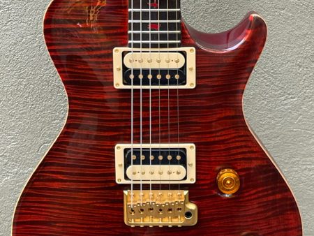 2005 Paul Reed Smith PRS Private Stock #682 Singlecut Trem Semi-Hollow Fire Red Orange Brazilian Neck Hot on Sale