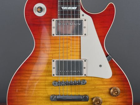 2014 Gibson 1959 Les Paul Standard Reissue R9 Washed Cherry Sunburst OHSC For Sale