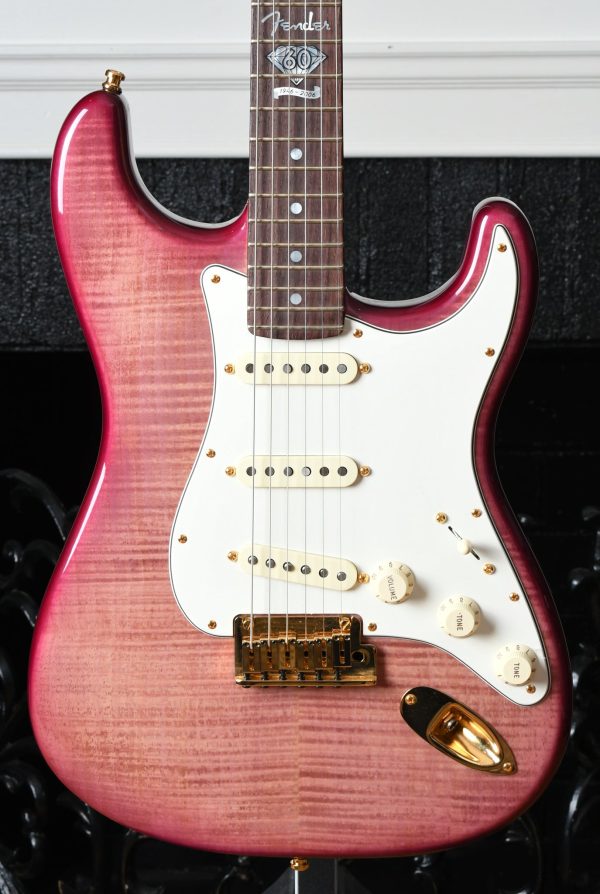 2006 Fender Custom Shop Limited Edition 60th Anniversary Presidential Select Stratocaster & Wine Set Online Hot Sale