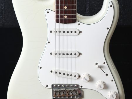 2001 Fender Custom Shop Relic 1961 Stratocaster Olympic White Online