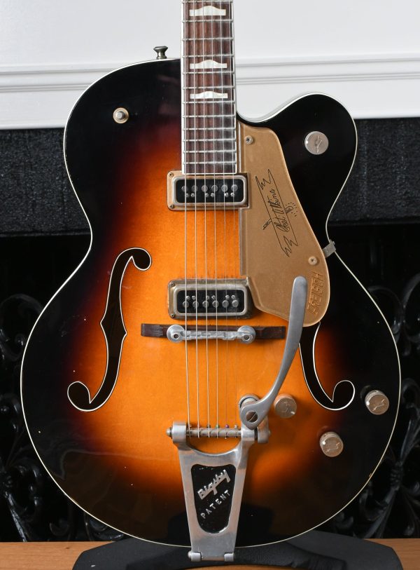 1957 Gretsch 6120 Chet Atkins *Custom Color* Brown Sunburst For Sale