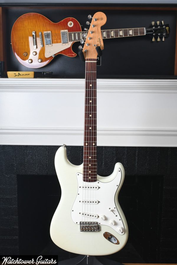 2001 Fender Custom Shop Relic 1961 Stratocaster Olympic White Online