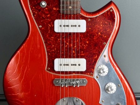 2019 Novo Guitars Serus J Candy Apple Red Fralin P-90 Hot on Sale