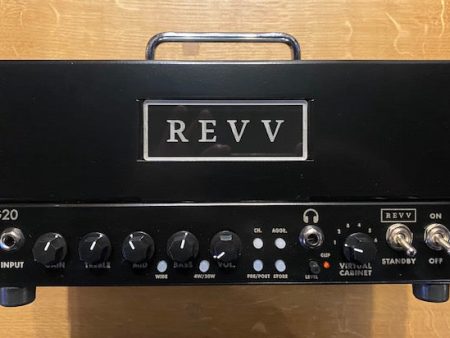 Revv G20 2-channel Guitar amp head with reactive load and Virtual Cabs SHOP DEMO Online Sale