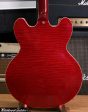 2001 Gibson ES-335 Dot Figured One Piece Top Cherry Red Fashion