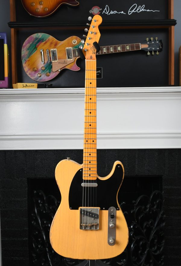 2015 Whitfill T Style Blackguard Telecaster Butterscotch 5lbs 12oz! Online