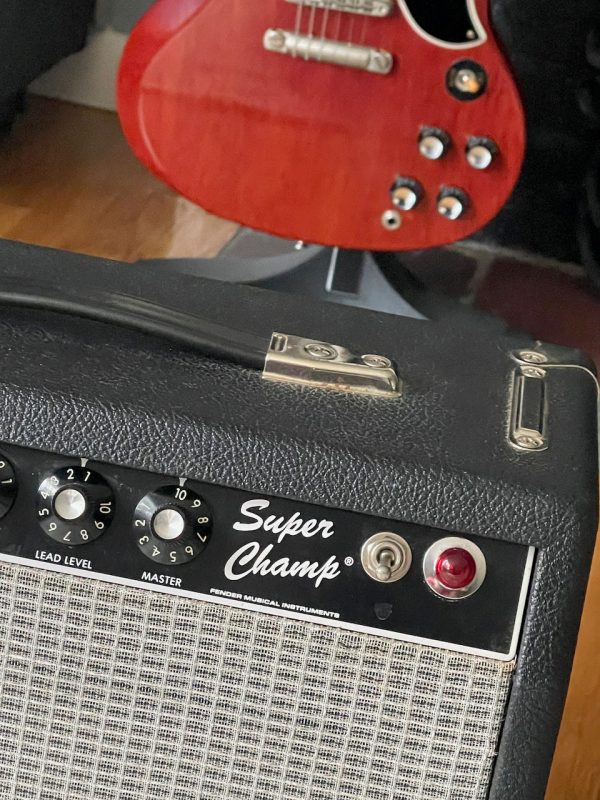 1984 Fender Super Champ Black Tolex Fashion