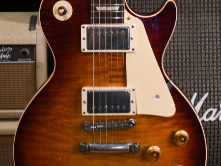 2019 Gibson 60th Anniversary Les Paul 1959 R9 Reissue Lightly Aged Factory Burst Online Sale