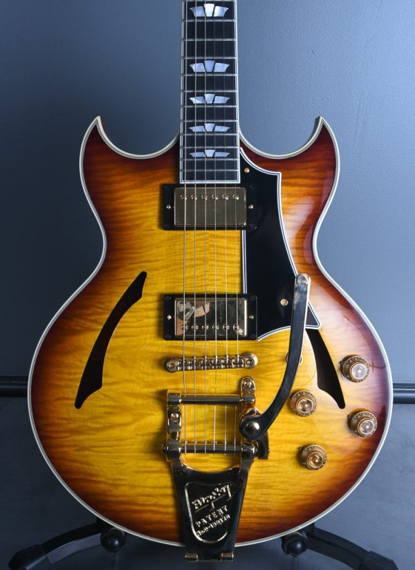 2018 Gibson Johnny A Bigsby Sunset Glow OHSC Online Sale