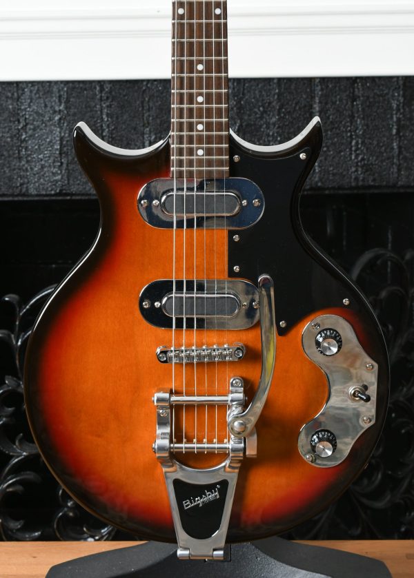 2016 Eastwood Marksman V Sunburst Gemini Pickups For Cheap