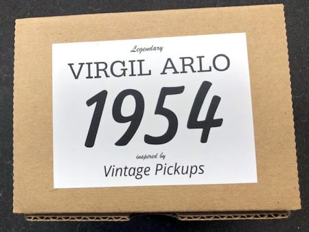 Virgil Arlo Model 1954 Strat Pickups - Black or Tan Covers, Vintage Tone Online Hot Sale