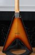 2011 RS Guitarworks Tee Vee Custom Flying V Sunburst Online Sale