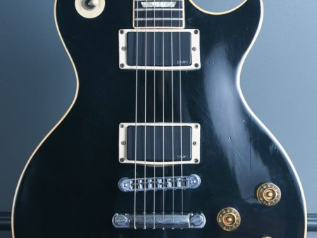 1980 Gibson Les Paul Standard Ebony with EMG s OHSC on Sale