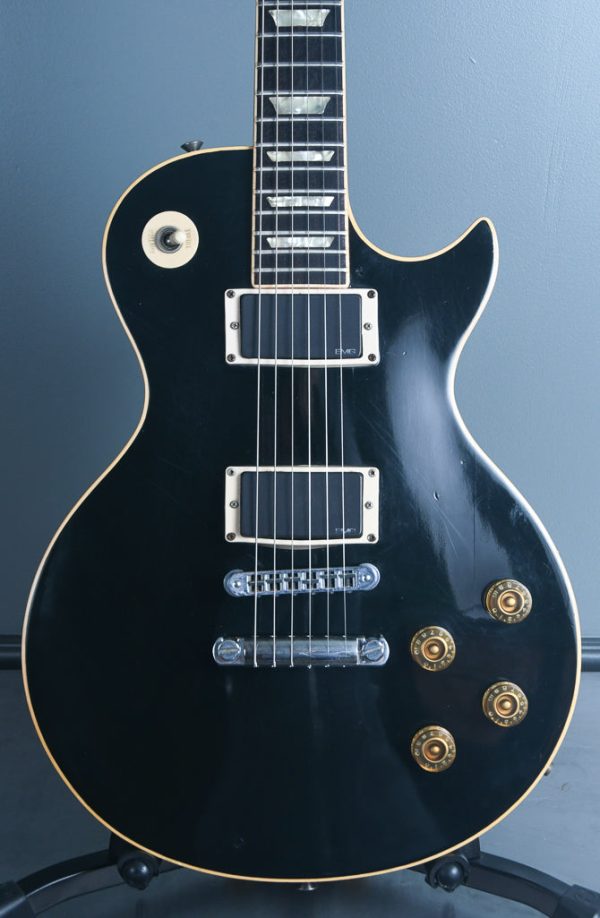 1980 Gibson Les Paul Standard Ebony with EMG s OHSC on Sale