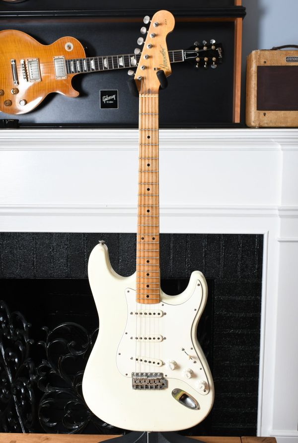 2010 Danocaster Double Cut Olympic White For Sale