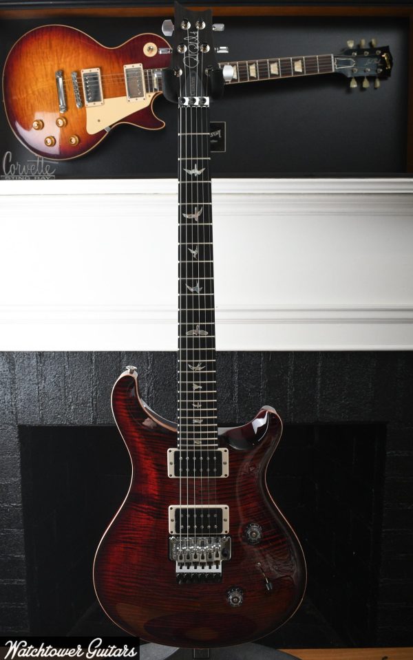 Paul Reed Smith PRS Custom 24  Floyd  10 Top Fire Red Online now