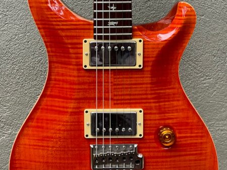 2005 PRS Paul Reed Smith Custom 22 20th Anniversary 10 Top Trans Orange For Discount