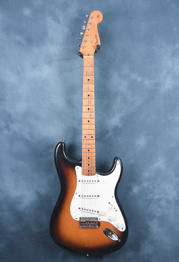 1955 Fender Stratocaster Two Tone Sunburst For Discount