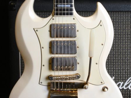 1969 Gibson SG Custom Polaris White - Player Vintage Online