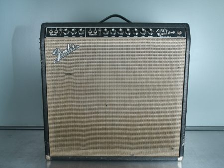 1964 Fender Super Reverb Black Tolex Cheap