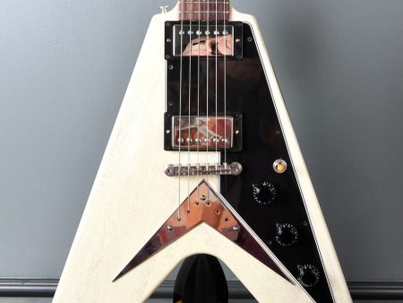 2017 Gibson 1959 Flying V Custom Color Trans White For Discount