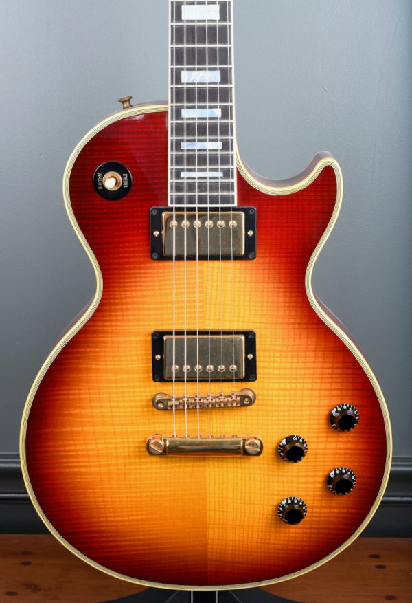 2000 Gibson Custom Shop 1968 Les Paul Custom Cherry Sunburst OHSC For Discount