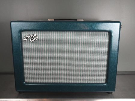 Dirty Girl Vintage Blue Sparkle Tolex with WGS Speakers Online Sale