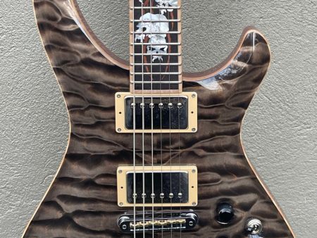 2003 McNaught Phoenix Signature Series Rattlesnake Double Diamond Quilt Skull Pile Inlays on Sale