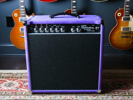 Amplified Nation Dirty Wonderland 50 Watt 1x12 Combo Purple Suede Black Sparkle Online Hot Sale