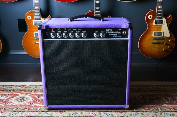 Amplified Nation Dirty Wonderland 50 Watt 1x12 Combo Purple Suede Black Sparkle Online Hot Sale