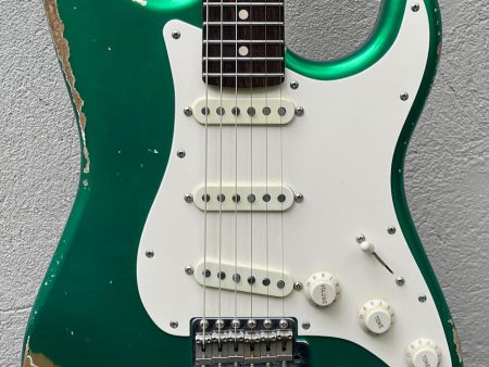 2018 Xotic XSC-1 Heavy Aged Candy Apple Green Hot on Sale