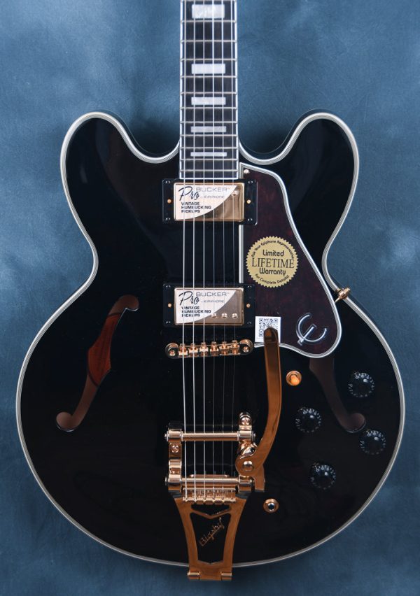 2018 Epiphone Joe Bonamassa ES 355 Standard Outfit Ebony with OHSC For Cheap