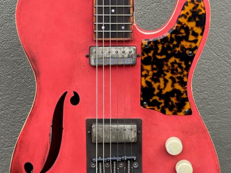 2019 Mule Mulecaster Single Cut Fiesta Red Online now