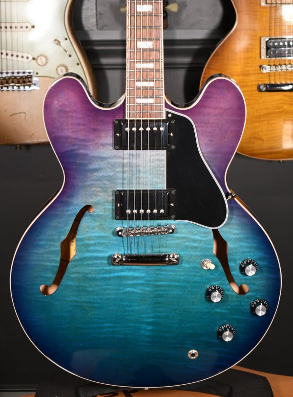 2018 Gibson Memphis ES-335 Figured Blueberry Burst Online now