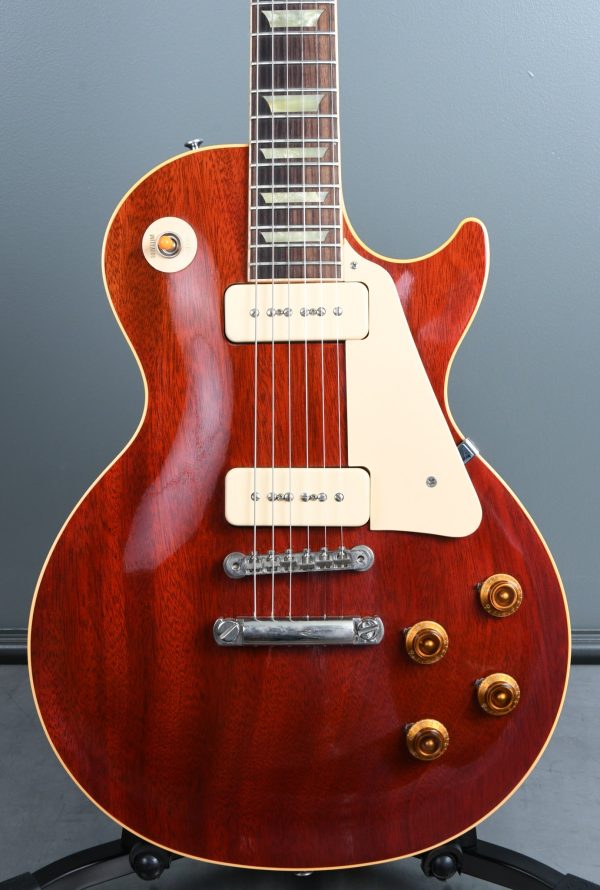 1993 Gibson Custom Shop  56 Les Paul Reissue Trans Mahogany OHSC Online Hot Sale